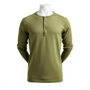 Henley Long Sleeve T-Shirt